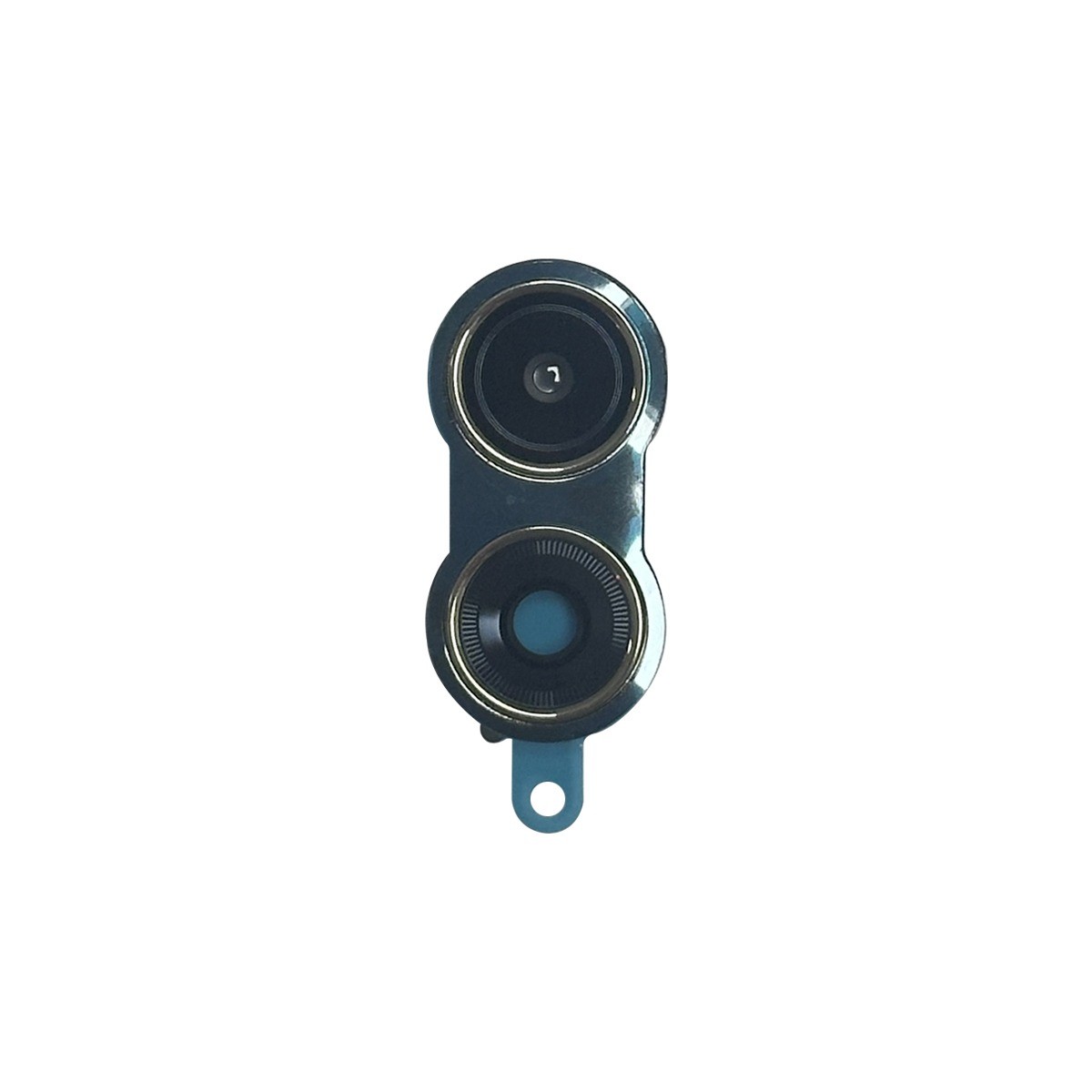 Lente de cámara trasera con soporte de bisel para Moto G06 / G06 Power, Laurel Oak
