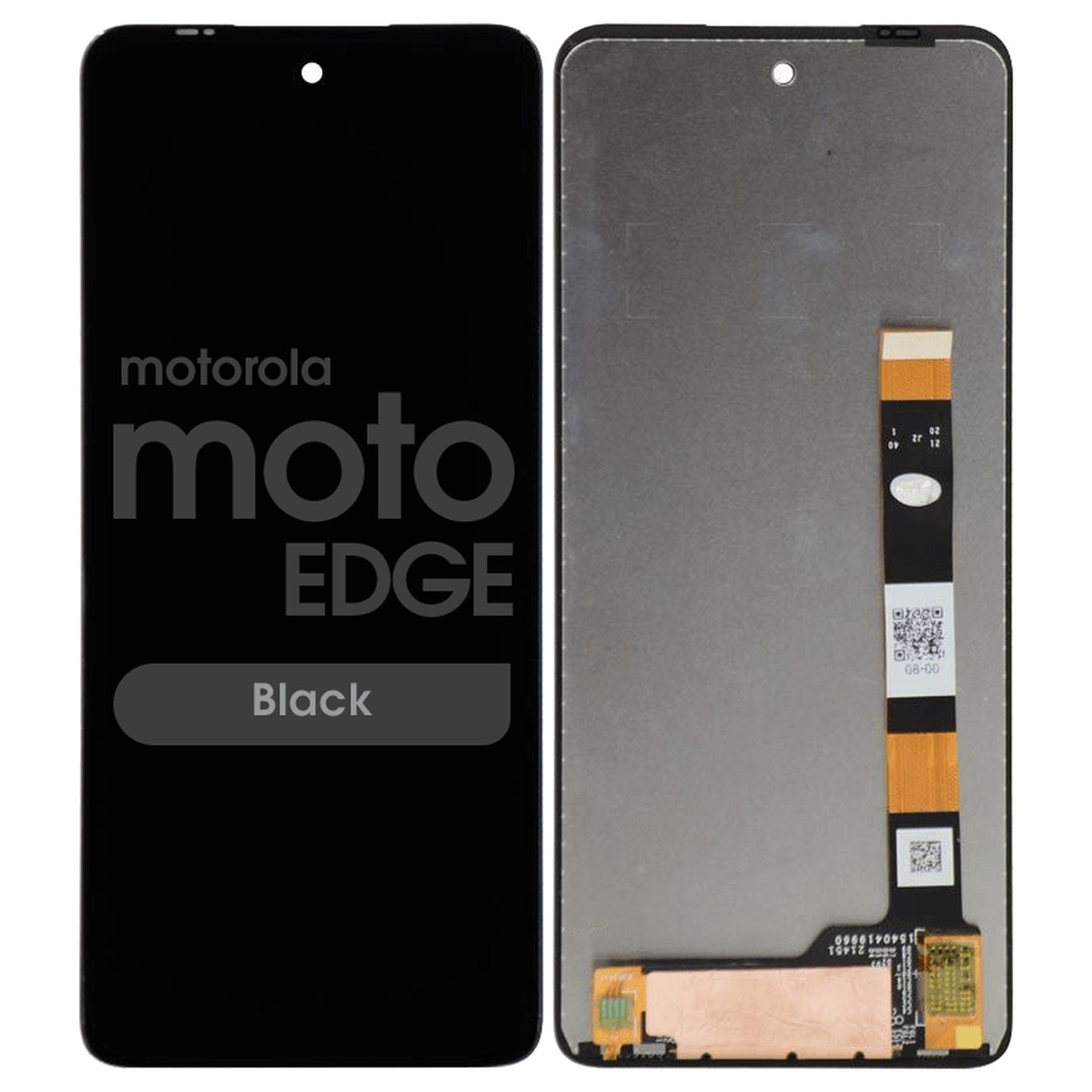 Pantalla LCD con táctil Reacondicionado para Moto Edge (XT2141), Black — imagen 2