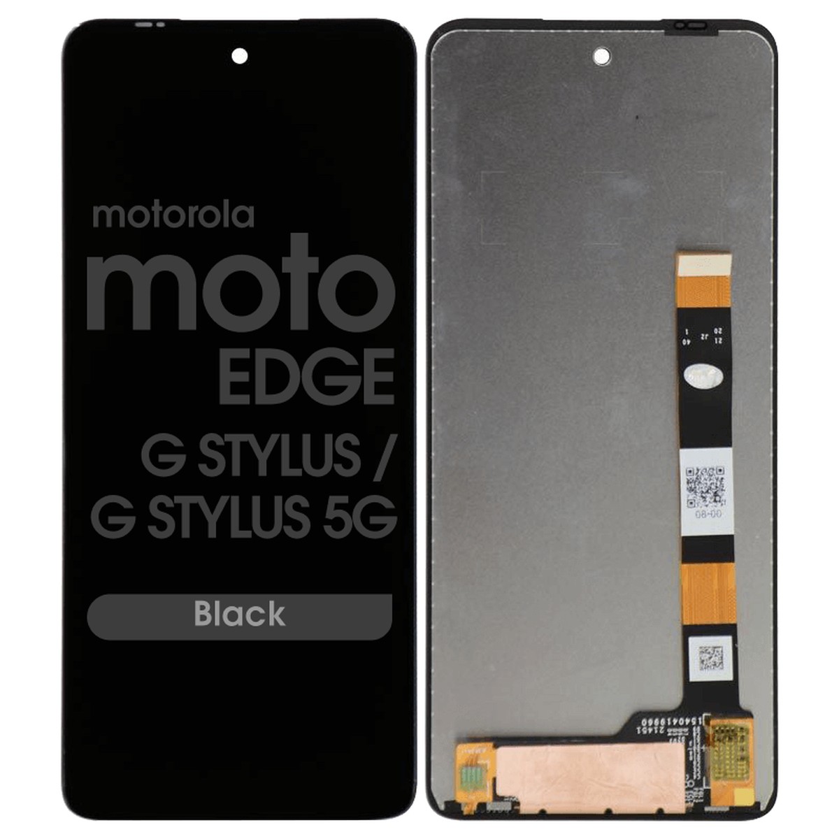 Pantalla LCD con táctil Reacondicionado para Moto Edge (XT2141), Black