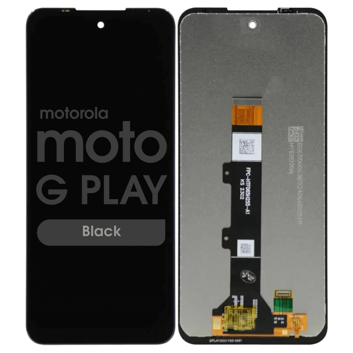 Pantalla LCD con táctil sin marco Reacondicionado para Moto G Play (XT2271-5), Black