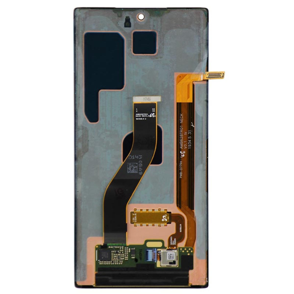 Pantalla OLED con táctil sin marco Reacondicionado para Galaxy Note 10 (N970), Aura Black — imagen 3