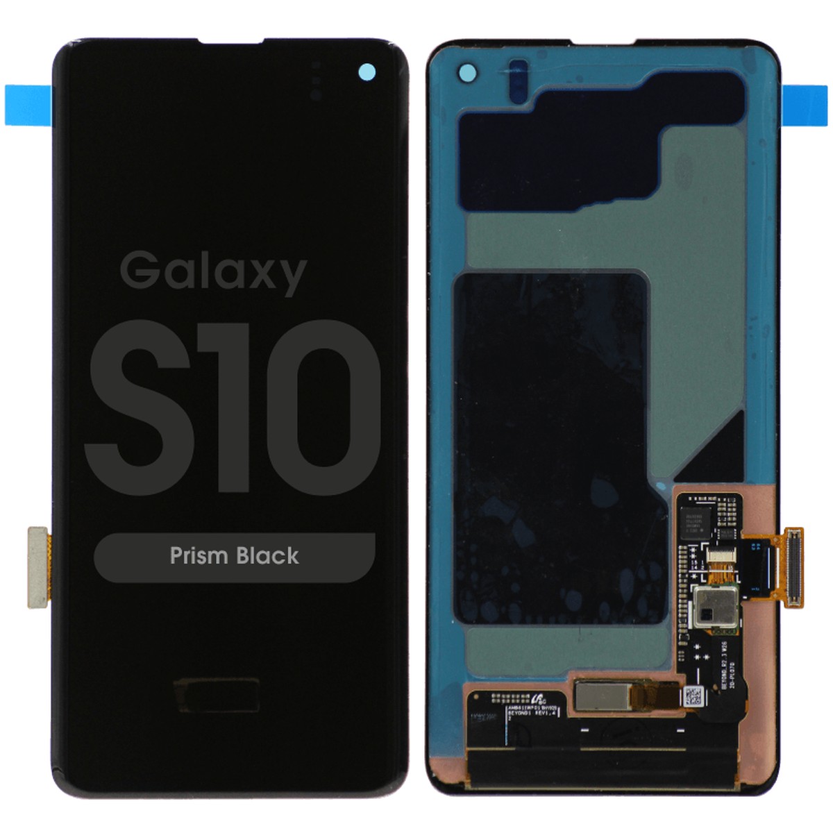 Pantalla OLED con táctil sin marco Reacondicionado para Galaxy S10 (G973), Prism Black