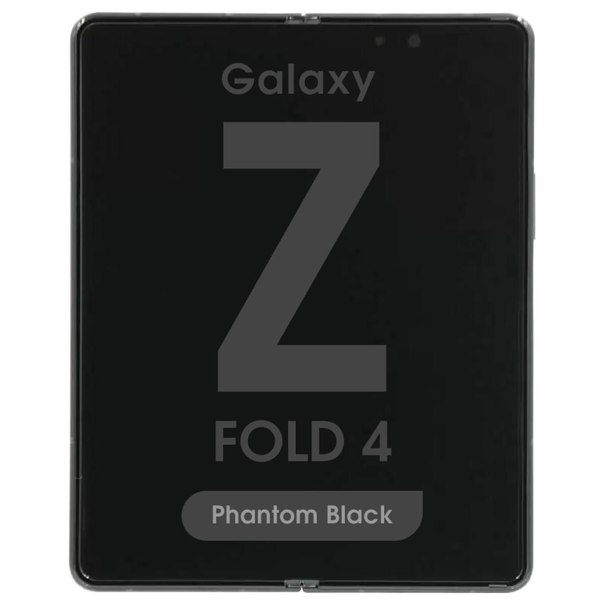 Pantalla OLED con táctil sin marco Reacondicionado para Galaxy Z Fold 4 (F936), Phantom Black