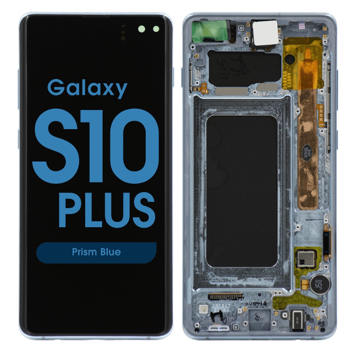 Pantalla OLED con táctil + marco Reacondicionado para Galaxy S10 Plus (G975), Prism Black — imagen 3