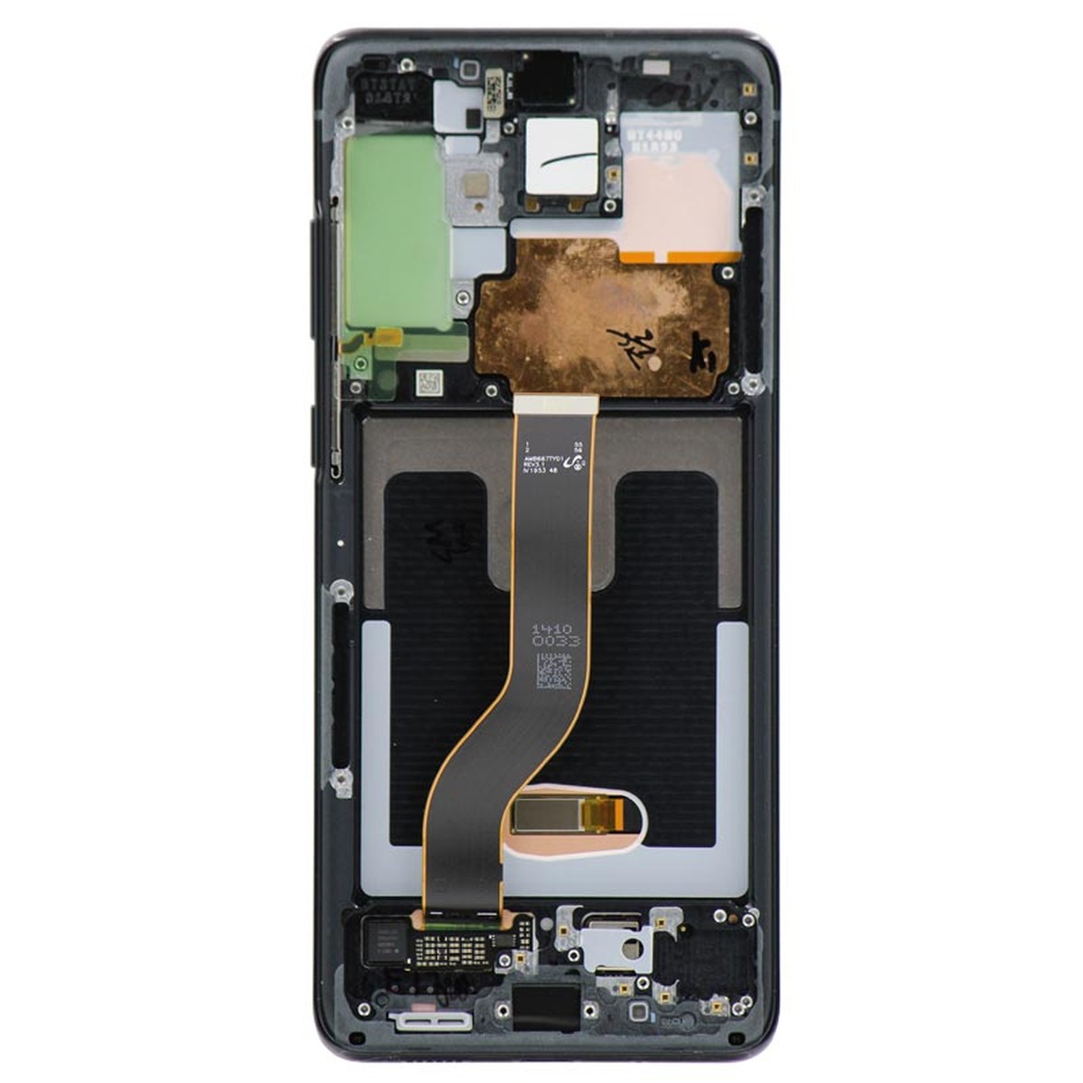 Pantalla OLED con táctil + marco Reacondicionado para Galaxy S20 Plus (G985), Cosmic Black — imagen 3