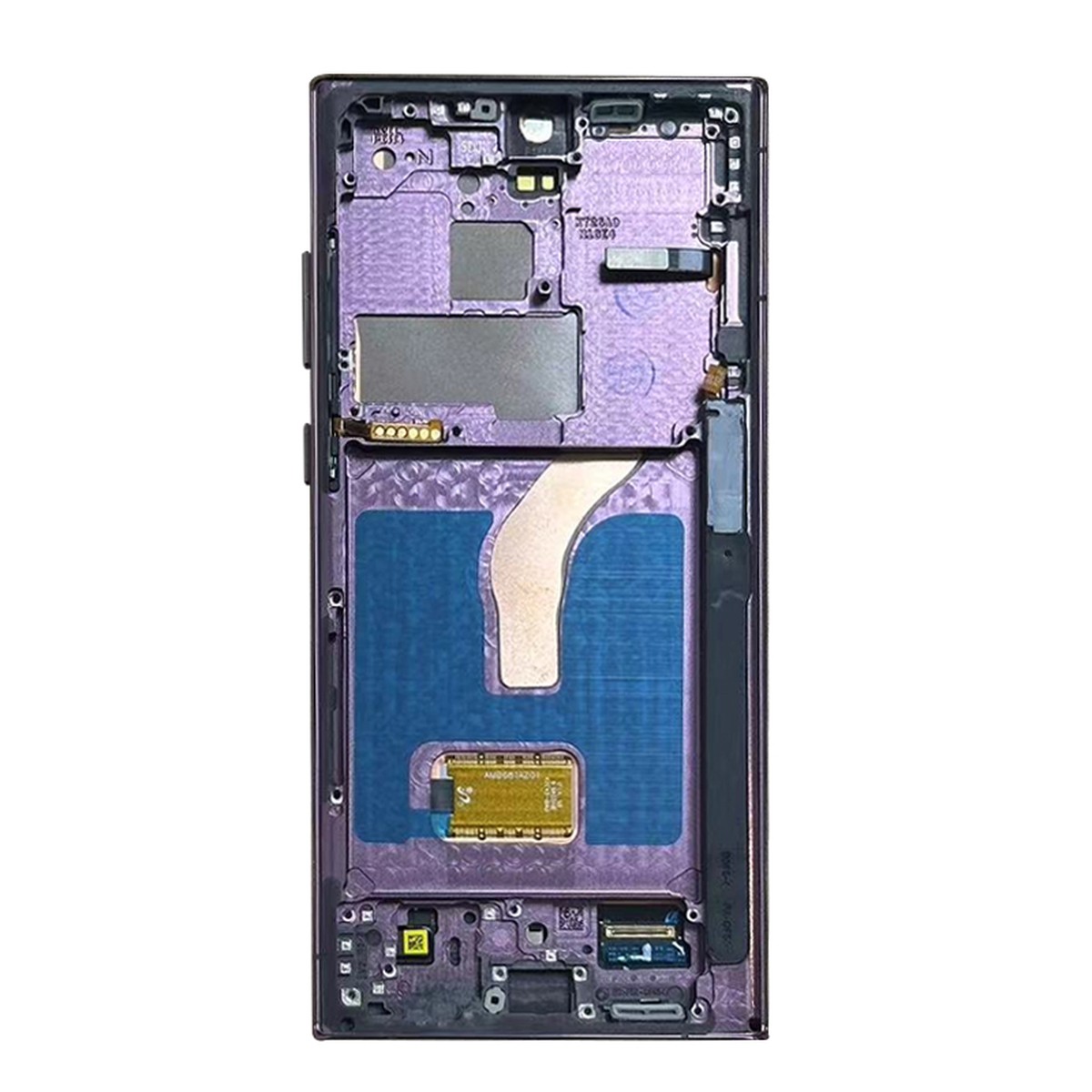 Pantalla OLED con táctil + marco Reacondicionado para Galaxy S22 Ultra 5G (S908U), Versión US, Burgundy — imagen 3