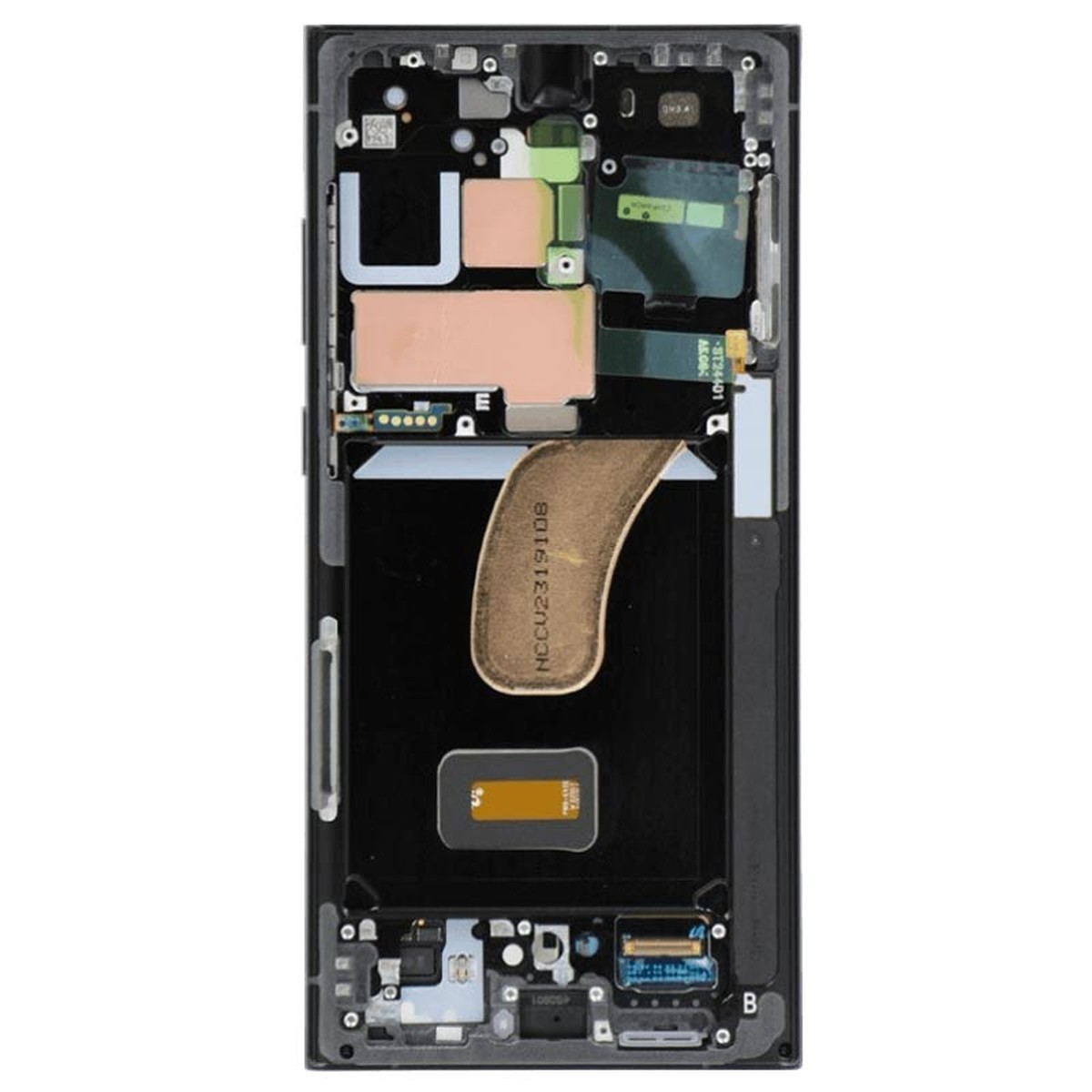 Pantalla OLED con táctil + marco Reacondicionado para Galaxy S23 Ultra 5G (S918), Versión US / Internacional, Graphite — imagen 3