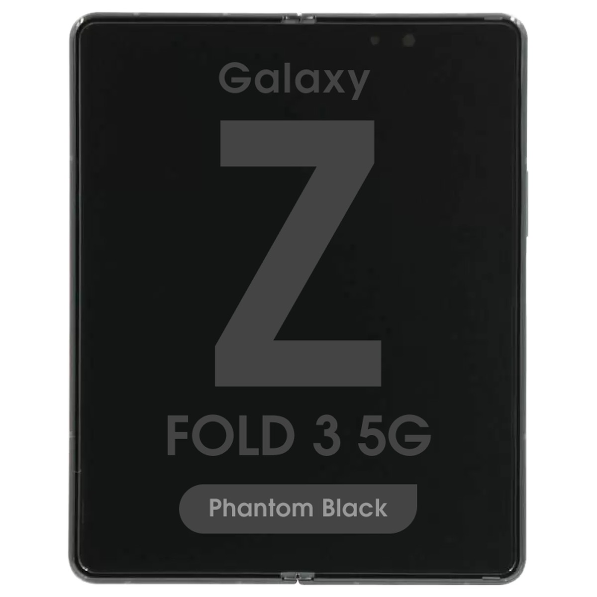 Pantalla OLED con táctil + marco Reacondicionado para Galaxy Z Fold 3 5G (F926), Phantom Black