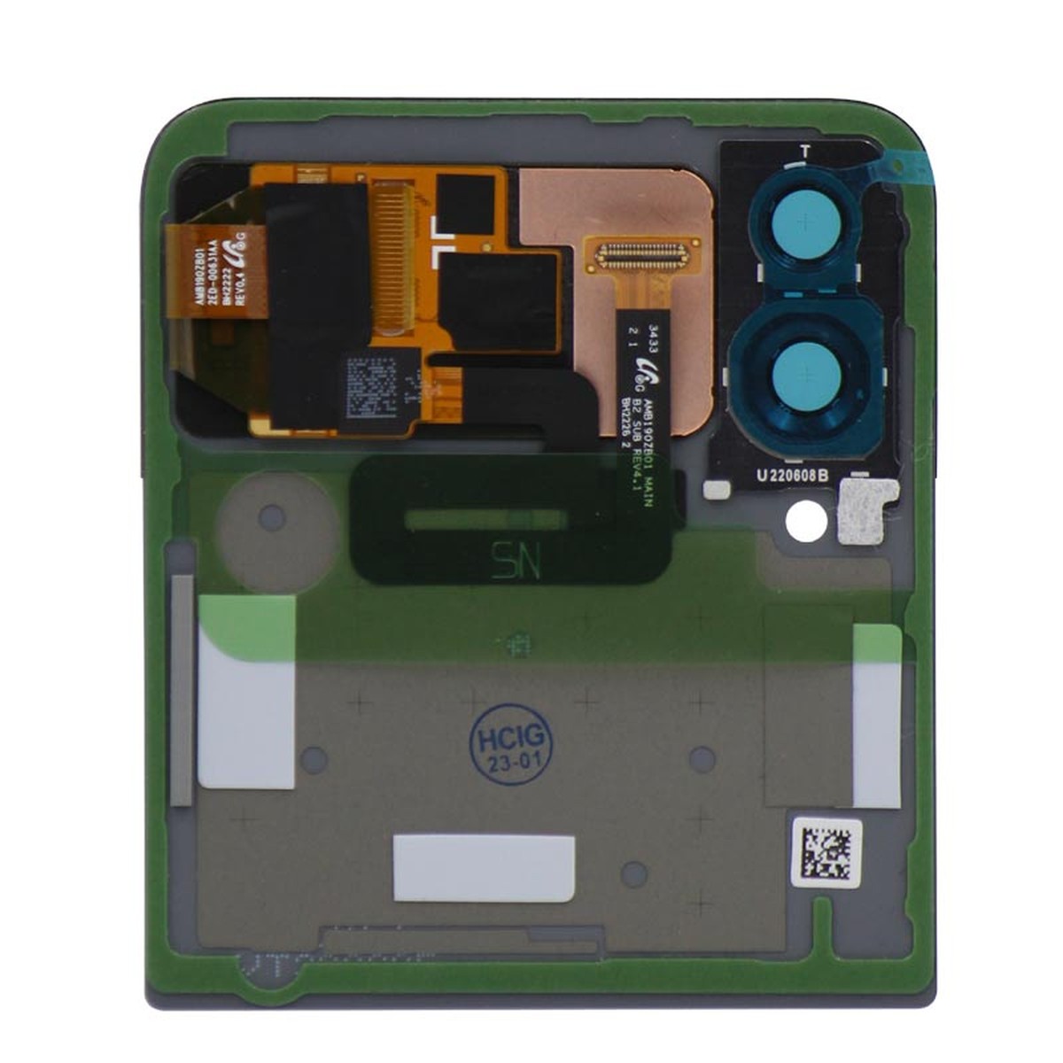 Pantalla Sub OLED con táctil sin marco Reacondicionado para Galaxy Z Flip 4 (F721U), Blue — imagen 2