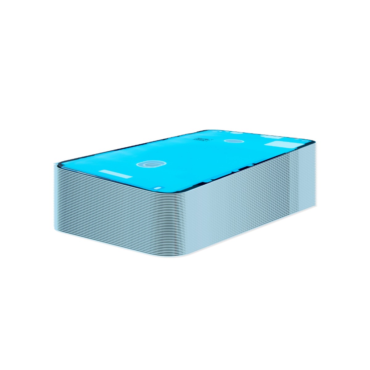 Adhesivo de marco resistente al agua precortado para iPhone 11 Pro Max, pack de 10