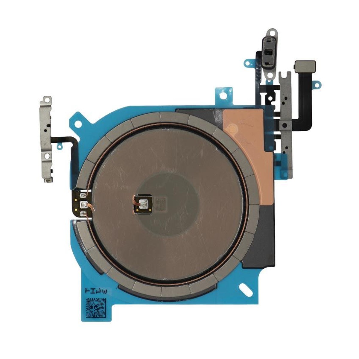 Flex de carga inalámbrica NFC y de encendido/volumen con soportes para iPhone 12 Mini