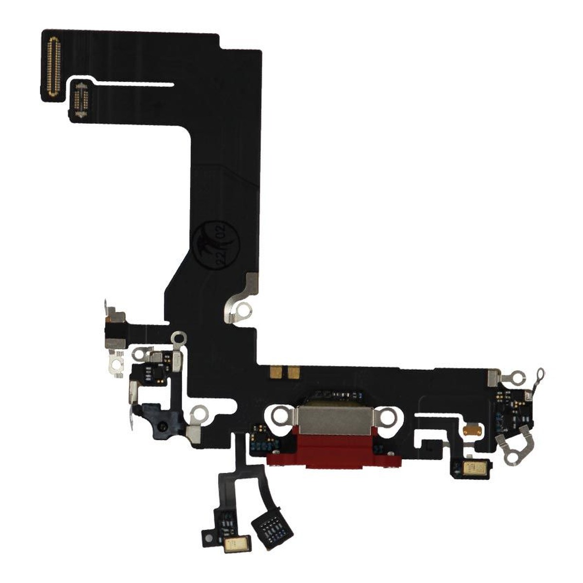 Cable flex con conector de puerto de carga para iPhone 13 Mini, rojo