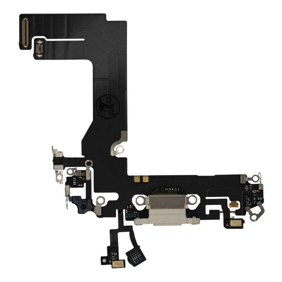 Cable flex con conector de puerto de carga para iPhone 13 Mini, luz estelar