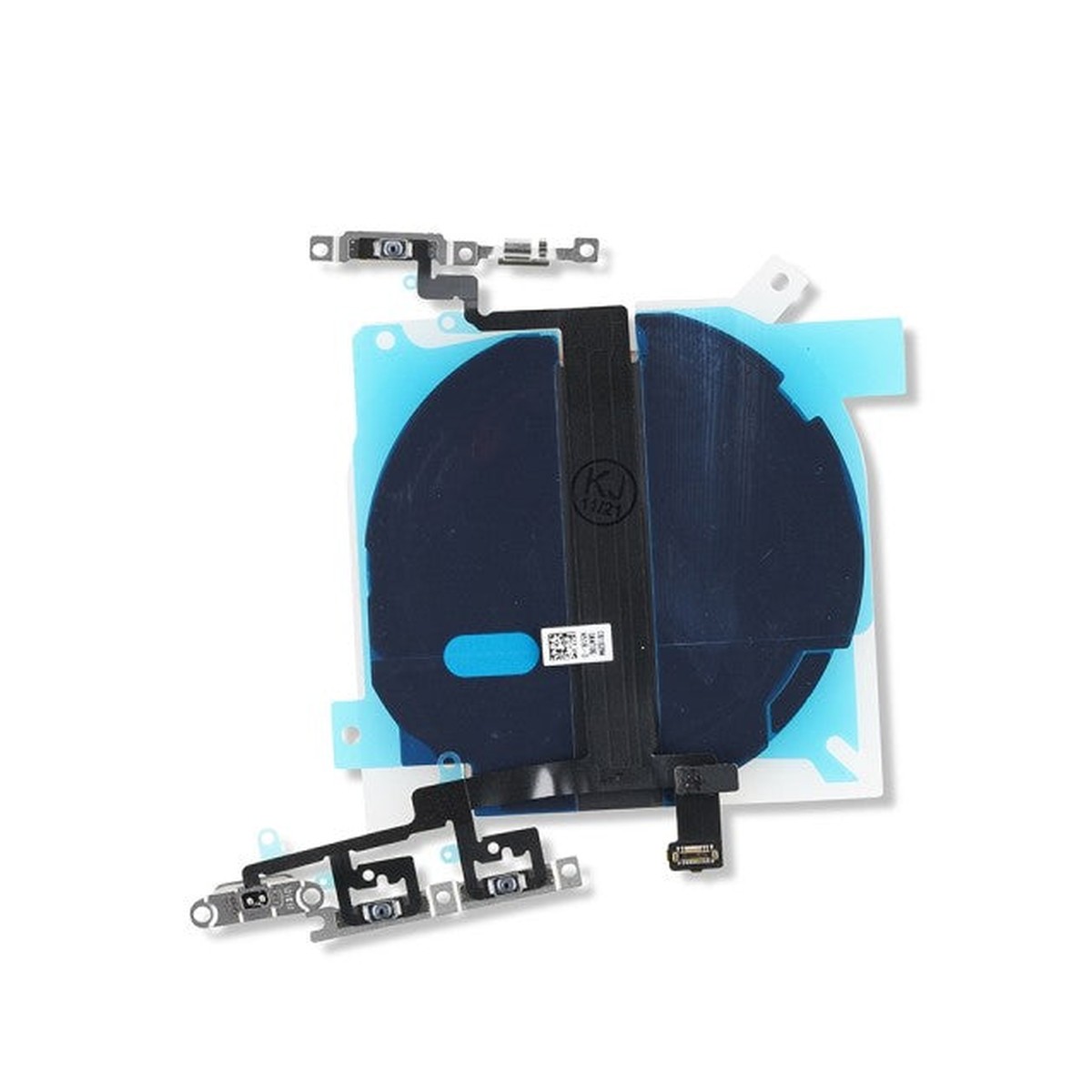 Flex de carga inalámbrica NFC y de encendido/volumen con soportes para iPhone 13 Mini — imagen 2