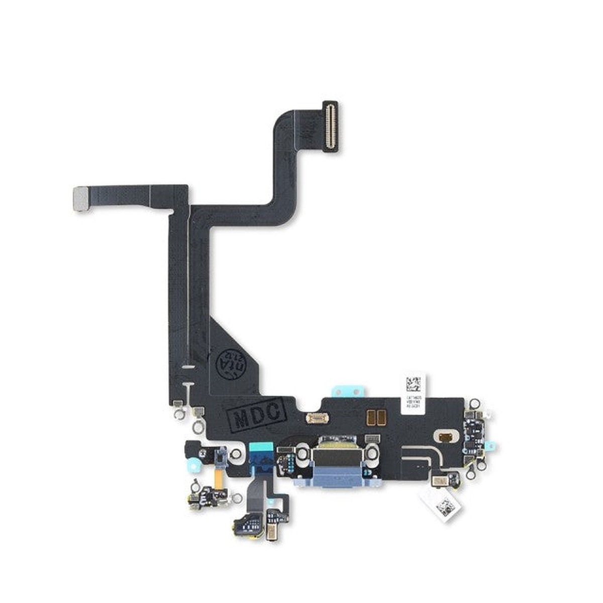 Cable flex con conector de puerto de carga para iPhone 13 Pro, azul sierra