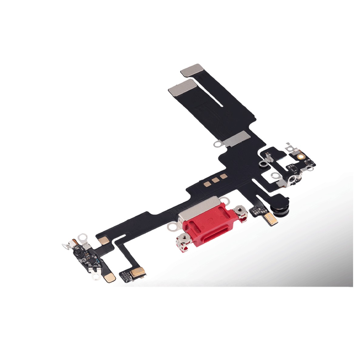 Cable flex con conector de puerto de carga para iPhone 14, rojo — imagen 3