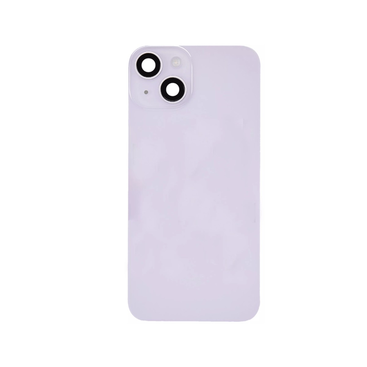 Cristal trasero con imán MagSafe / lente de cámara / bisel de cámara / placa metálica para iPhone 14 Plus, morado — imagen 2