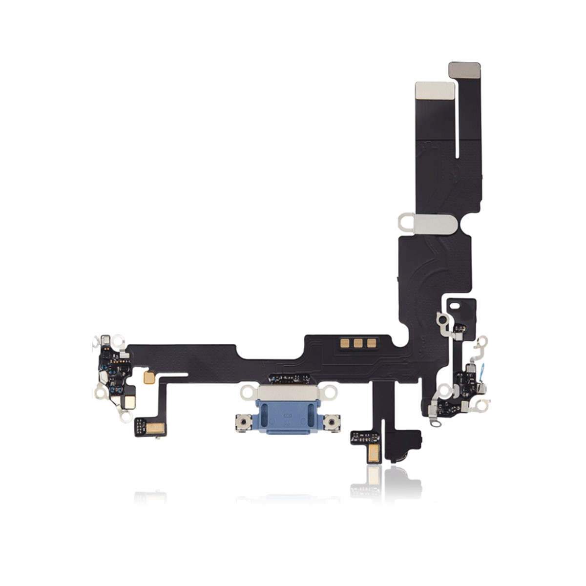 Cable flex con conector de puerto de carga para iPhone 14 Plus, azul