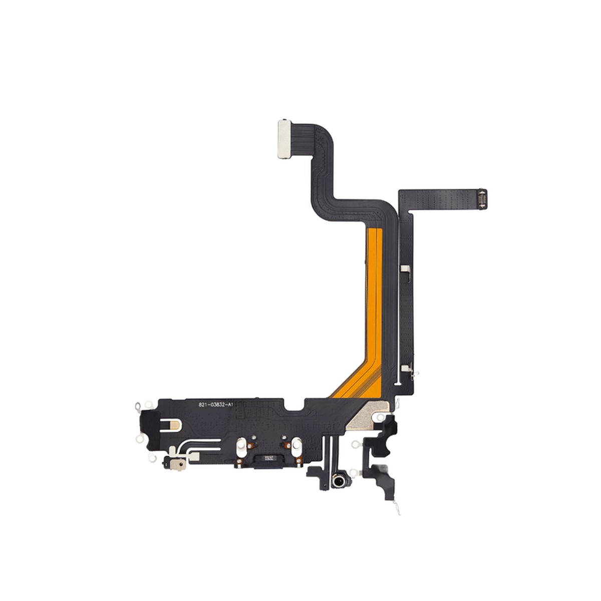 Cable flex con conector de puerto de carga para iPhone 14 Pro Max, morado oscuro — imagen 2