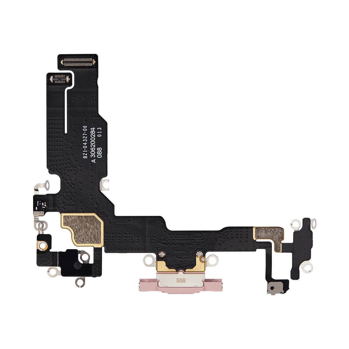 Cable flex con conector de puerto de carga para iPhone 15, rosa — imagen 2