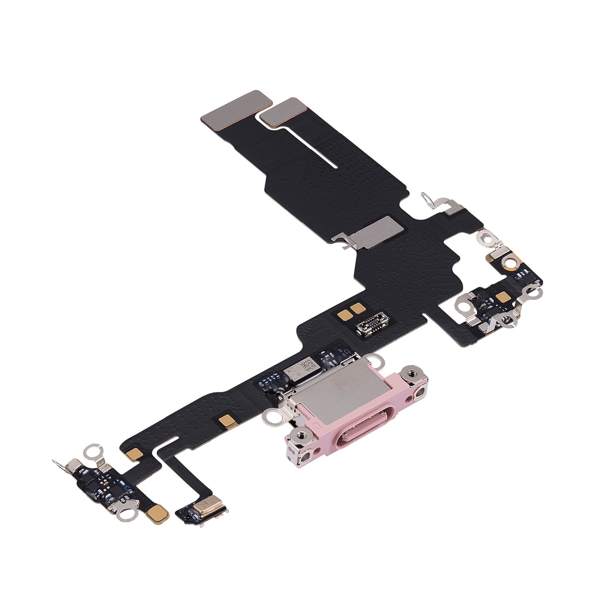 Cable flex con conector de puerto de carga para iPhone 15, rosa — imagen 3