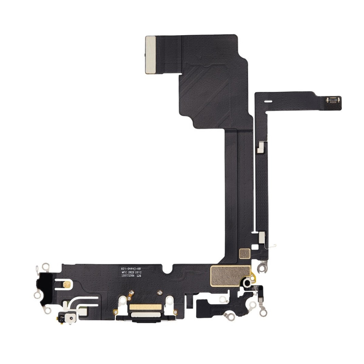 Cable flex con conector de puerto de carga para iPhone 15 Pro, titanio azul — imagen 2