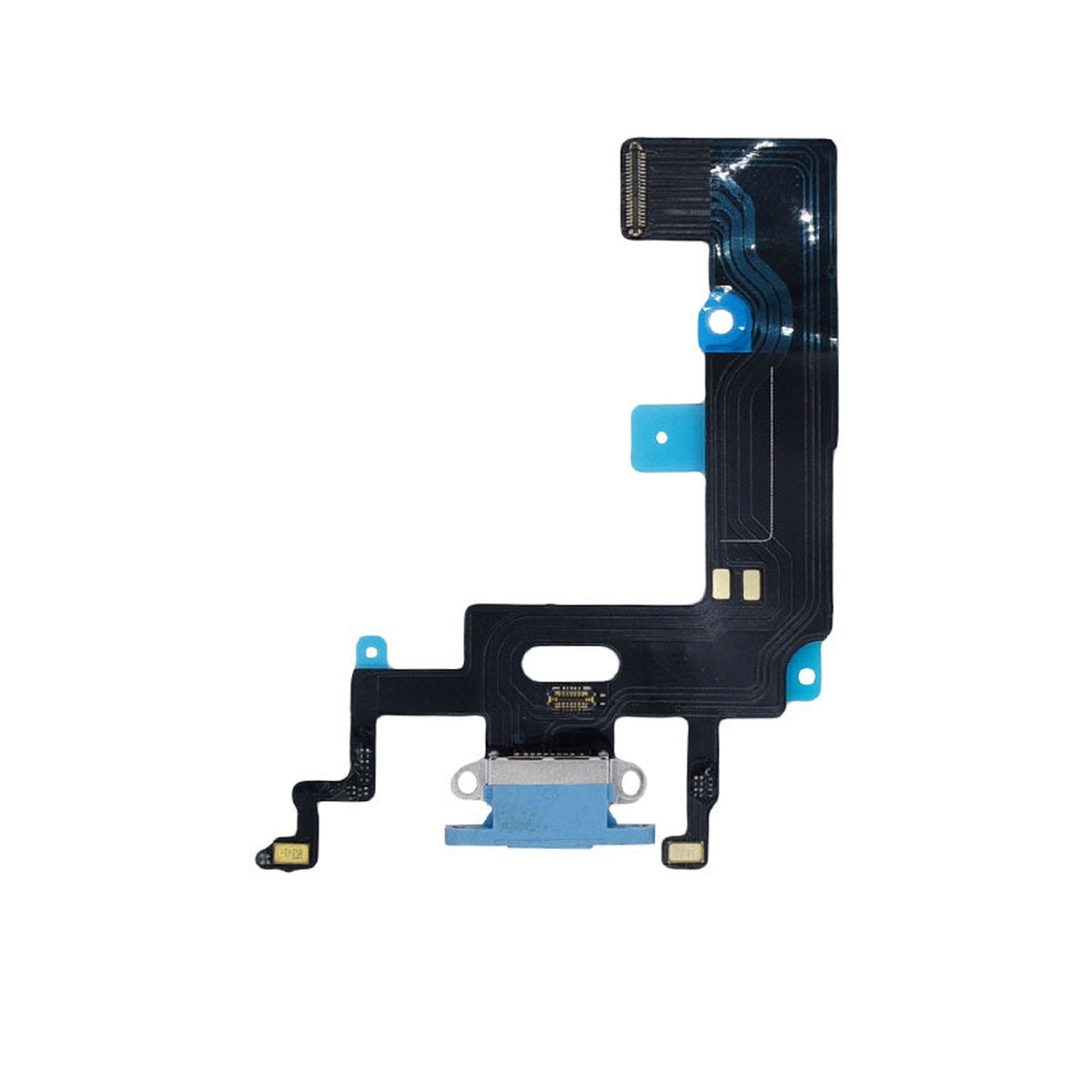 Cable flex con conector de dock para iPhone XR, azul