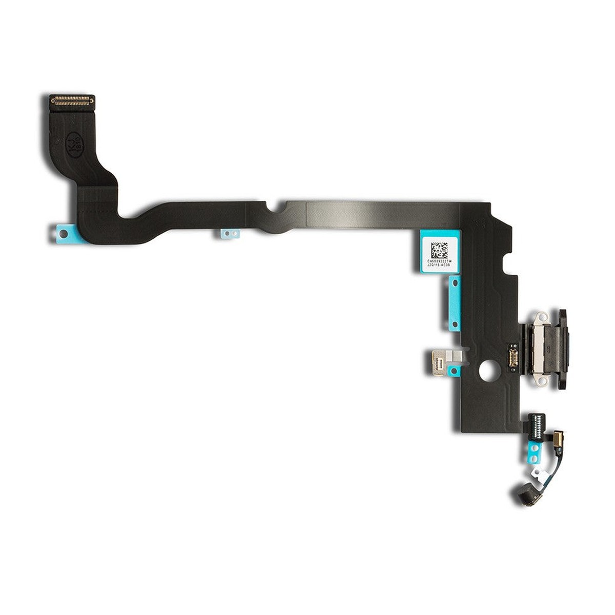 Cable flex con conector de puerto de carga para iPhone XS Max, gris espacial — imagen 2