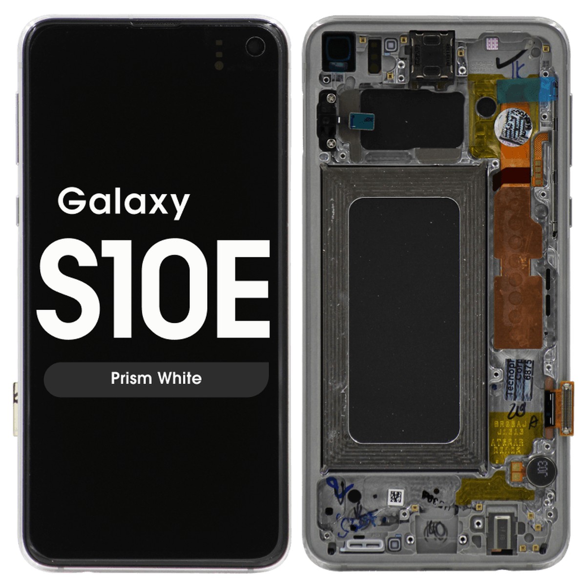 Pantalla OLED con táctil + marco Service Pack para Galaxy S10e (G970), Prism White