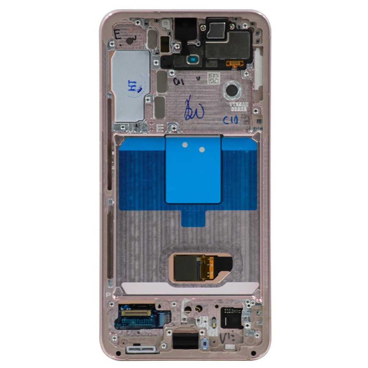 Pantalla OLED con táctil + marco Service Pack para Galaxy S22 5G (S901), Pink Gold — imagen 3