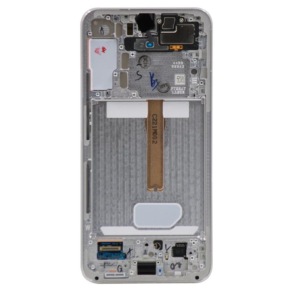 Pantalla OLED con táctil + marco Service Pack para Galaxy S22 Plus 5G (S906), White — imagen 3