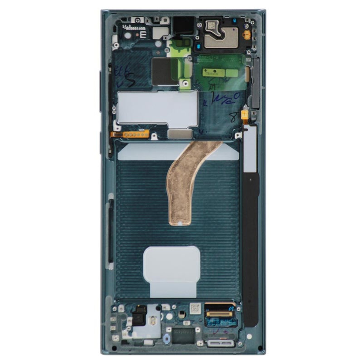 Pantalla OLED con táctil + marco Service Pack para Galaxy S22 Ultra 5G (S908), Green — imagen 3