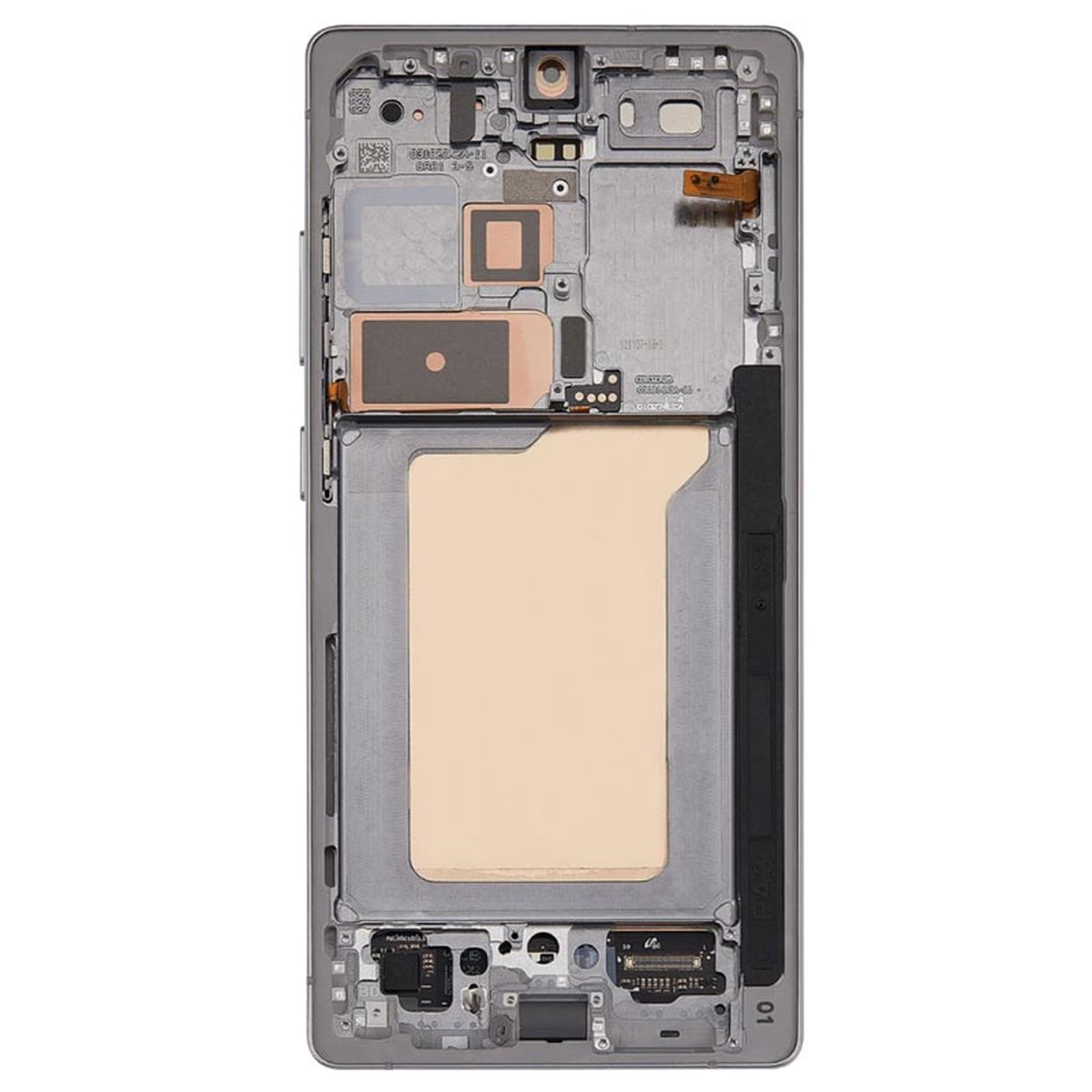 Pantalla OLED con táctil + marco Service Pack para Galaxy S25 Ultra 5G (S938), Titanium White Silver — imagen 3