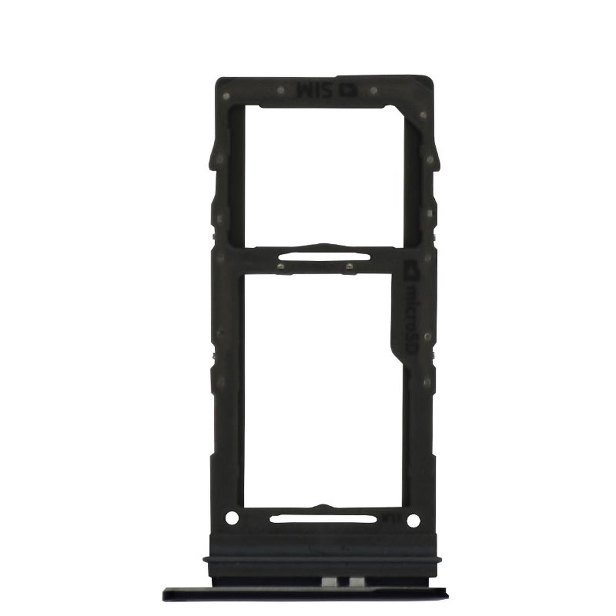Bandeja SIM simple para Galaxy S20 Plus / S20 Ultra (G985), Cosmic Black — imagen 2