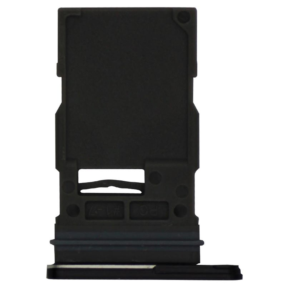 Bandeja SIM simple para Galaxy S22 Ultra 5G (S908), Phantom Black — imagen 2