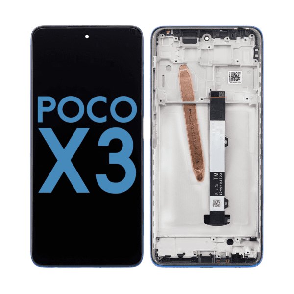 Pantalla LCD Service Pack con Marco Xiaomi para POCO X3