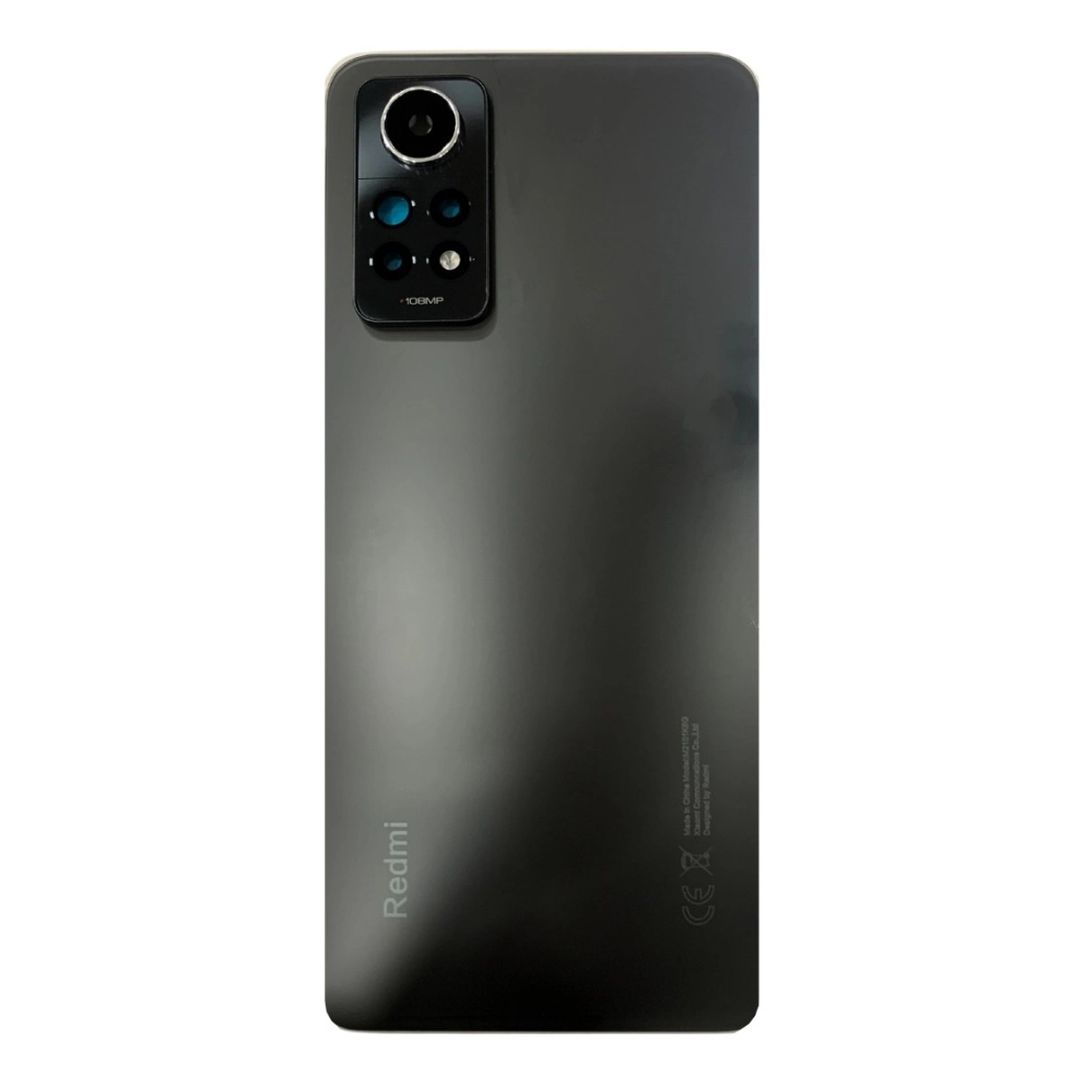 Tapa trasera con lente de cámara principal Xiaomi para Redmi Note 12 Pro, Negro