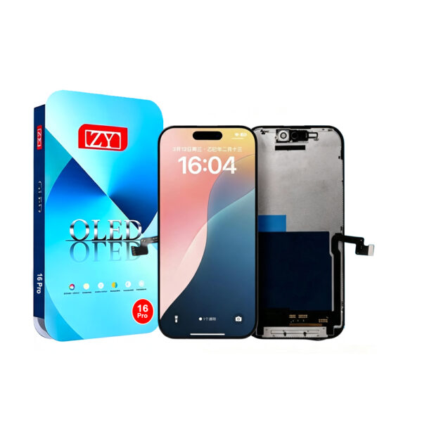 Pantalla Hard OLED ZY de repuesto para iPhone 16 Pro