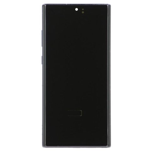 Pantalla Soft OLED con táctil + marco Aftermarket para Galaxy Note 10 Plus / 5G (N975/N976), Aura Black — imagen 2