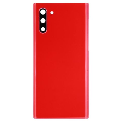 Carcasa trasera con adhesivo y lente de cámara para Galaxy Note 10 (N970), Red — imagen 1