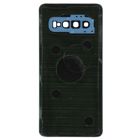 Carcasa trasera con adhesivo y lente de cámara para Galaxy S10 (G973), Prism Blue — imagen 2