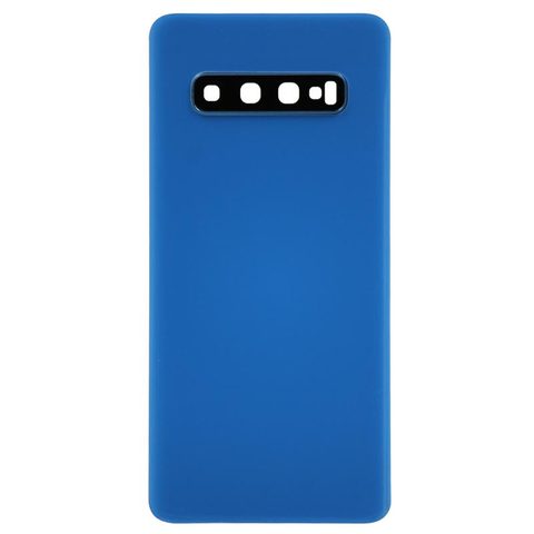 Carcasa trasera con adhesivo y lente de cámara para Galaxy S10 (G973), Prism Blue — imagen 1
