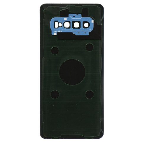 Carcasa trasera con adhesivo y lente de cámara para Galaxy S10 Plus (G975), Prism Blue — imagen 2