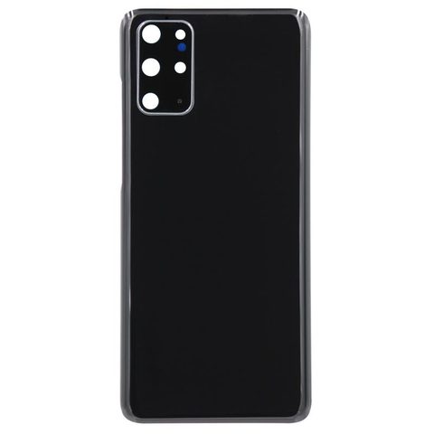 Carcasa trasera con adhesivo y lente de cámara para Galaxy S20 Plus (G985), Cosmic Black — imagen 1