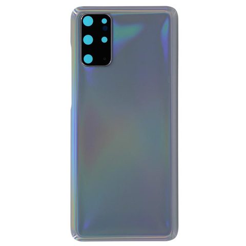 Carcasa trasera con adhesivo y lente de cámara para Galaxy S20 Plus (G985), Cosmic Gray — imagen 1