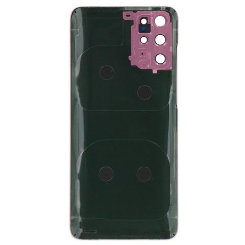 Carcasa trasera con adhesivo y lente de cámara para Galaxy S20 Plus (G985), Aura Red — imagen 2