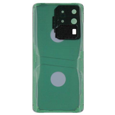 Carcasa trasera con adhesivo y lente de cámara para Galaxy S20 Ultra (G988), Red — imagen 2