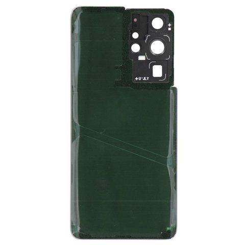 Carcasa trasera con adhesivo y lente de cámara para Galaxy S21 Ultra 5G (G998), Phantom Brown — imagen 2