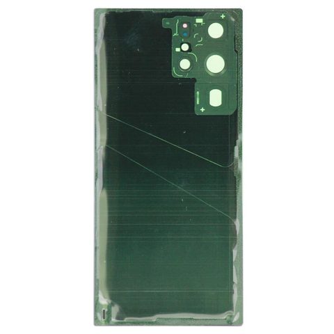Carcasa trasera con adhesivo y lente de cámara para Galaxy S22 Ultra 5G (S908), Graphite — imagen 2