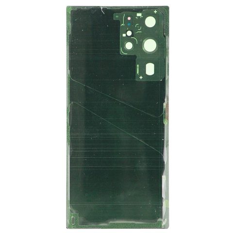 Carcasa trasera con adhesivo y lente de cámara para Galaxy S22 Ultra 5G (S908), Sky Blue — imagen 2